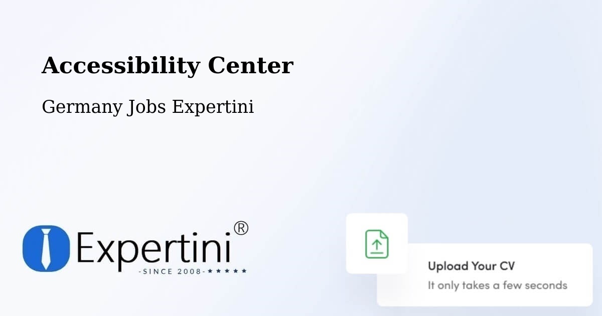 Accessibility Statement – Pfullendorf - Germany Jobs Expertini