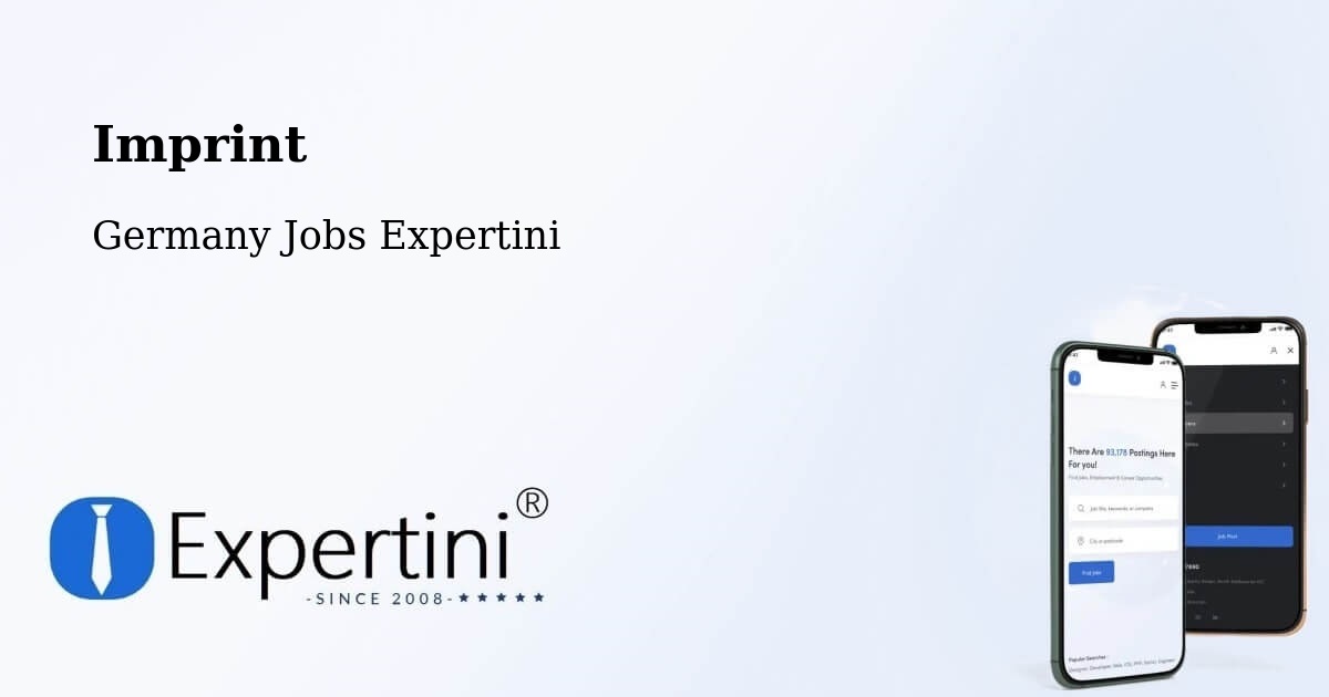 Imprint – Pfullendorf - Germany Jobs Expertini