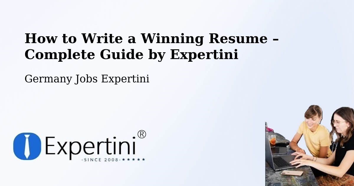 Resume Writing Guide for Job Seekers – Pfullendorf - Pfullendorf, Germany Jobs Expertini